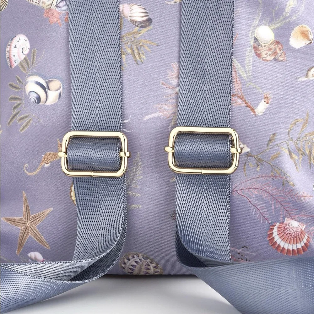 Whispering Sands Powder Blue Mini Backpack - Picture 4 of 6